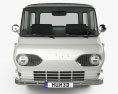 Ford E-Series Econoline Pickup 1963 3d model front view