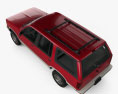 Ford Explorer 1994 3D模型 顶视图