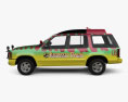 Ford Explorer Jurassic Park 1993 3Dモデル side view