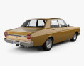 Ford Falcon 1968 3D模型 后视图