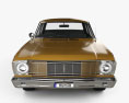 Ford Falcon 1968 3D模型 正面图