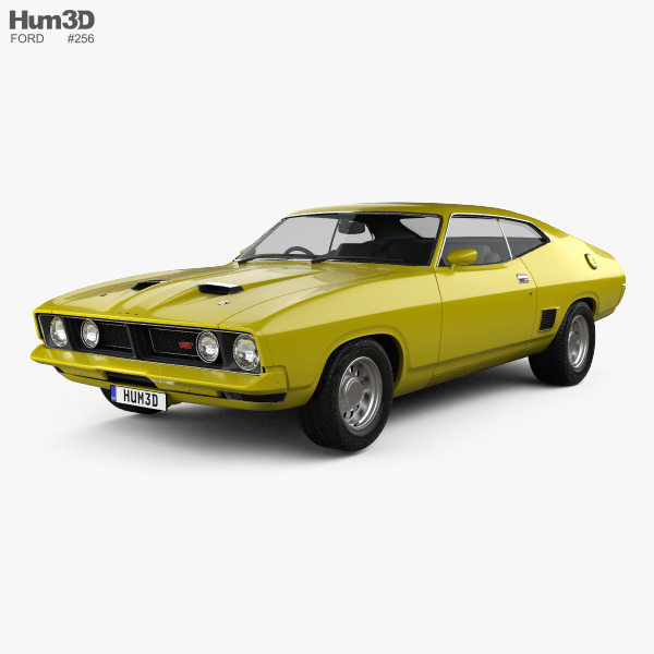 Ford Falcon GT Coupe 1973 3D model