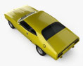 Ford Falcon GT Coupe 1973 3D模型 顶视图