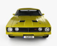 Ford Falcon GT Coupe 1973 3D模型 正面图