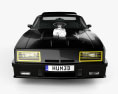 Ford Falcon GT Coupe Interceptor Mad Max 1979 3D模型 正面图