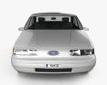 Ford Taurus 1995 3d model front view