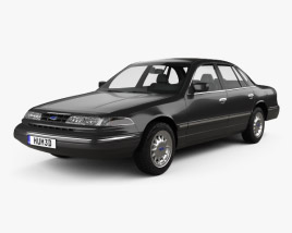 Ford Crown Victoria 1996 3D model