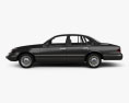 Ford Crown Victoria 1996 3d model side view