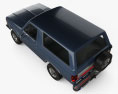 Ford Bronco 1991 3d model top view
