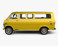 Ford E-Series Econoline Club Wagon 1971 3d model side view