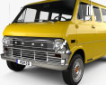 Ford E-Series Econoline Club Wagon 1971 Modelo 3d