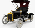 Ford Model N Runabout 1906 Modèle 3d