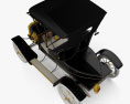 Ford Model N Runabout 1906 3d model top view