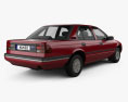 Ford Falcon 1991 3D模型 后视图