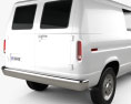 Ford E-Series Econoline Cargo Van 1991 3D модель
