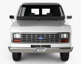 Ford E-Series Econoline Cargo Van 1991 3D模型 正面图