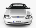 Ford Falcon Forte 2002 3d model front view