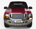 Ford Excursion 2005 Modello 3D vista frontale