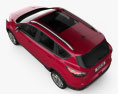 Ford Escape Titanium 2020 3d model top view