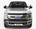 Ford F-350 Super Duty Super Crew Cab King Ranch 2018 3D модель front view