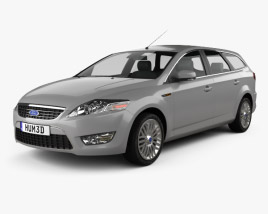 Ford Mondeo Turnier 2010 3Dモデル
