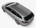 Ford Mondeo Turnier 2010 3d model top view