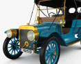 Ford Model K Touring 1906 3d model