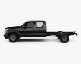 Ford F-550 Crew Cab Chassis 2015 3d model side view