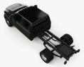 Ford F-550 Crew Cab Chassis 2015 3d model top view