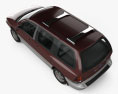 Ford Windstar 2000 3d model top view