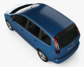 Ford C-Max 2010 3D 모델  top view