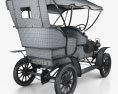 Ford Model F Touring 1905 3D модель