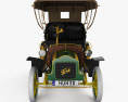 Ford Model F Touring 1905 3d model front view