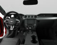 Ford Mustang GT with HQ interior 2018 3d model dashboard