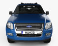 Ford Explorer 2010 3d model front view