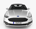Ford Mondeo (Fusion) Vignale 2018 3d model front view