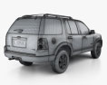 Ford Explorer with HQ interior 2010 3d model