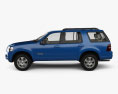 Ford Explorer with HQ interior 2010 3d model side view