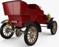 Ford Model C 1904 3Dモデル 後ろ姿