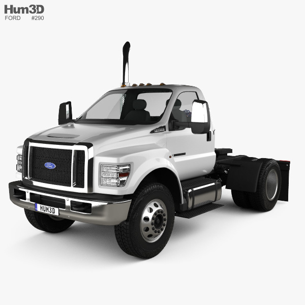 Ford F-650 / F-750 Regular Cab Tractor 2019 3D model