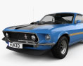 Ford Mustang Mach 1 351 1969 3D-Modell