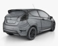 Ford Fiesta Zetec S Black Edition 2017 3D模型
