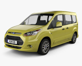 Ford Tourneo Connect SWB 2016 3D model