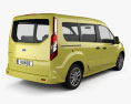 Ford Tourneo Connect SWB 2016 3d model back view