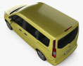 Ford Tourneo Connect SWB 2016 3d model top view