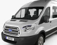 Ford Transit Passenger Van L2H3 2017 3D-Modell