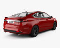 Ford Fusion (Mondeo) Sport 2018 3d model back view