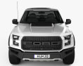 Ford F-150 Super Crew Cab Raptor 2018 3d model front view