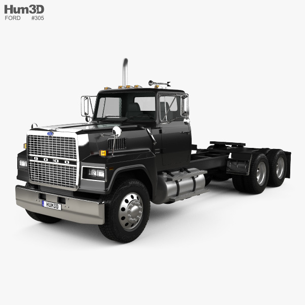 Ford LTL900 Tractor Truck 2022 3D model