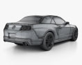 Ford Mustang V6 敞篷车 2010 3D模型